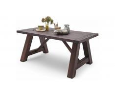 JUSTyou Elvire Table de salle a manger Chene Marron