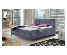 JUSTyou Eden Lit boxspring Pourpre Chester 180x200