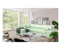 JUSTyou Alvy Canapé Velours Vert