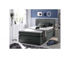 JUSTyou Albany I Lit boxspring 120x200 cm Anthracite