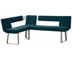 JUSTyou Viklund II Banc salle a manger Acier Turquoise