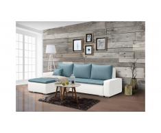 JUSTyou Edolie Canapé Cuir synthétique Bleu