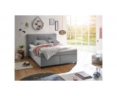 JUSTyou Annapolis Lit boxspring 140x200 cm Argent