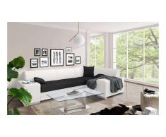 JUSTyou Alvy Canapé Cuir synthétique Blanc