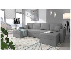 JUSTyou Rubicon Canape panoramique Tissu structure