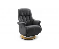 JUSTyou Carnegie L Fauteuil Noir Beige