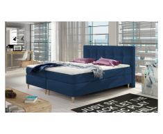 JUSTyou Eden Lit boxspring Bleu 140x200