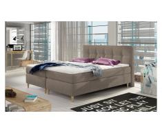 JUSTyou Eden Lit boxspring Cappuccino 140x200