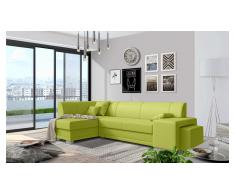 JUSTyou Idella Canapé Cuir synthétique Citron vert