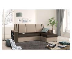 JUSTyou Wilona Canapé Revetement tissu Marron