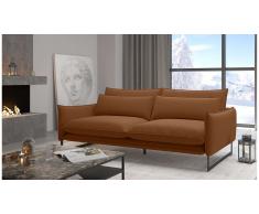 JUSTyou Ezio Canapé simple Nubuck Rouge