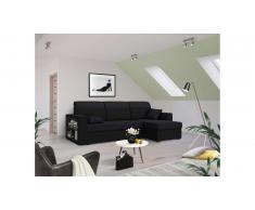 JUSTyou Emory Canapé Cuir synthétique Noir