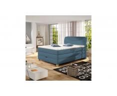 JUSTyou Santino Lit boxspring Bleu 100x200