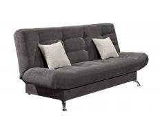 JUSTyou Boston Canapé Anthracite Argent