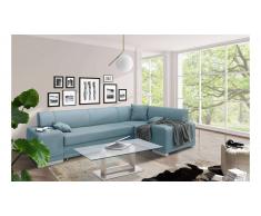 JUSTyou Alvy Canapé Velours Bleu