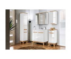 JUSTyou Argentat Ensemble de salle de bain Blanc