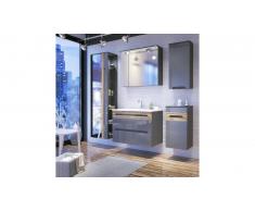 JUSTyou Neboda Ensemble de salle de bain Gris brillant