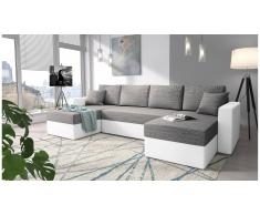 JUSTyou Rubicon Canape panoramique Cuir synthetique