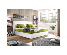 JUSTyou Concord Lit boxspring 180x200 cm Blanc Vert