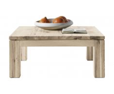 JUSTyou Lumon Table basse 90x90 cm Beige