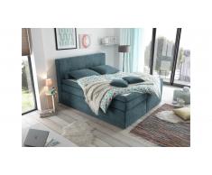 JUSTyou Idaho Lit boxspring Bleu