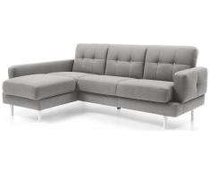 JUSTyou Chayma Canapé d'angle Gris