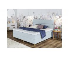 ELESS Lagom Lit boxspring Gris 140x200