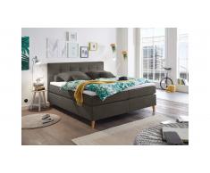 JUSTyou Illinois Lit boxspring Marron