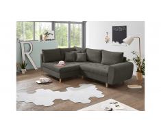 JUSTyou North Carolina Canapé d'angle Marron