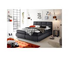 JUSTyou Cheyenne Lit boxspring Anthracite 140x200 cm