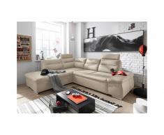 JUSTyou Texas Canapé d'angle Beige