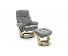 JUSTyou Arlington XL Fauteuil Gris Beige