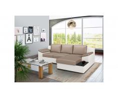 JUSTyou Radella Canapé Cuir synthétique Marron