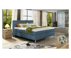 JUSTyou Scandia Lit boxspring Bleu 180x200