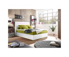 JUSTyou Concord Lit boxspring 140x200 cm Blanc Vert