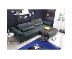 JUSTyou Seattle Canapé panoramique Anthracite