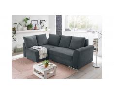 JUSTyou South Carolina Canapé d'angle Anthracite