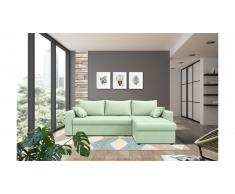 JUSTyou Anelis Canapé Velours Vert