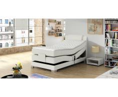 JUSTyou Wave Lit boxspring Blanc 100x200 cm