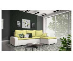 JUSTyou Claribel Canapé Cuir synthétique Jaune