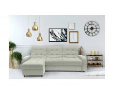 JUSTyou Adrien Canapé d'angle sans Gris