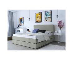 ELESS Keigo Lit boxspring Gris 140x200