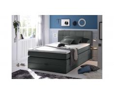 JUSTyou Albany I Lit boxspring 140x200 cm Anthracite