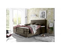 JUSTyou Memphis Lit boxspring Marron