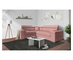 JUSTyou Tarin Canapé Velours Rose