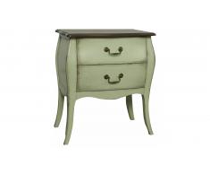 JUSTyou Mellow Commode Peuplier Vert olive Marron