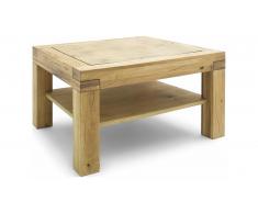 JUSTyou Isabella Table basse Chene sauvage 95x95 cm