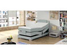 JUSTyou Wave Lit boxspring Gris 100x200 cm