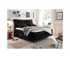 JUSTyou Juneau Lit boxspring Noir