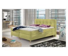 JUSTyou Eden Lit boxspring Jaune 180x200